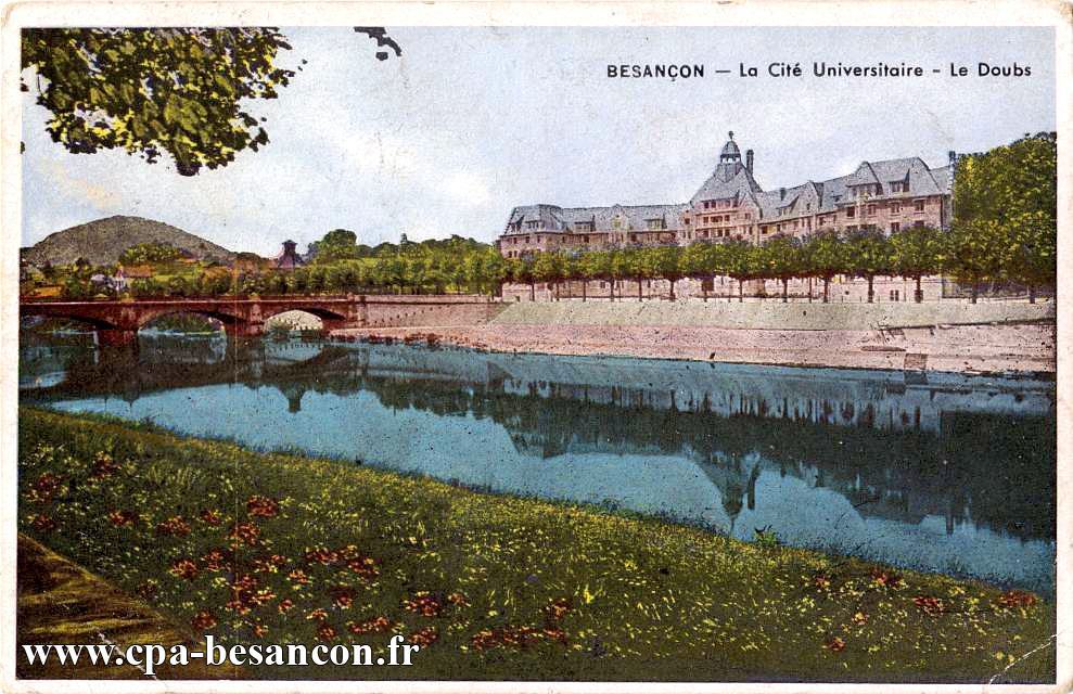 BESANÇON - La Cité Universitaire - Le Doubs